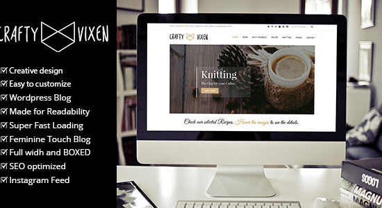 Vixen - Blog WordPress Thủ công DIY đáp ứng