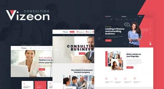 Vizeon - Chủ đề WordPress tư vấn kinh doanh