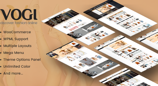 Vogi - Chủ đề WordPress WooC Commerce đa năng