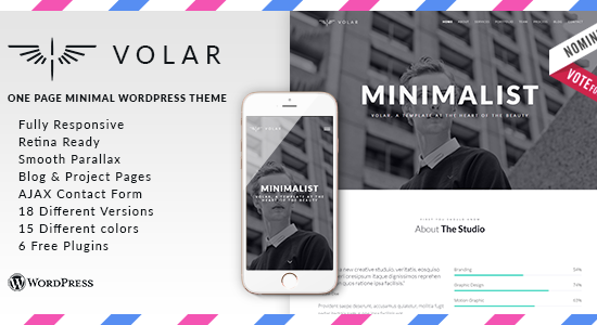 Volar - Chủ đề WordPress đáp ứng và đa năng