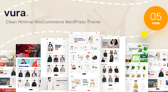 Vura - Chủ đề WordPress WooC Commerce tối giản sạch sẽ