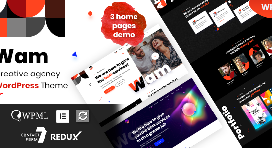Wam - Chủ đề WordPress của Cơ quan Sáng tạo