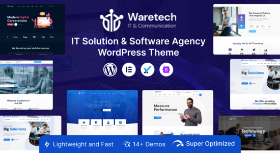 Waretech - Giải pháp CNTT & Công nghệ WordPress Theme