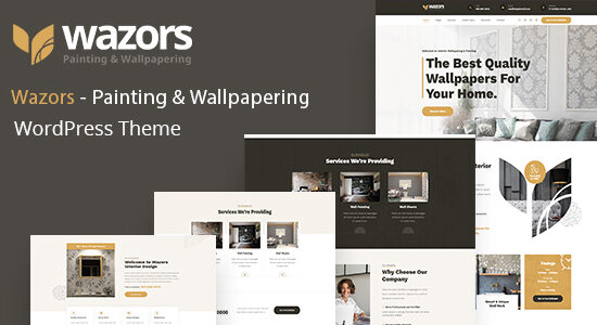 Wazors - Painting & Wallpapering WordPress Theme