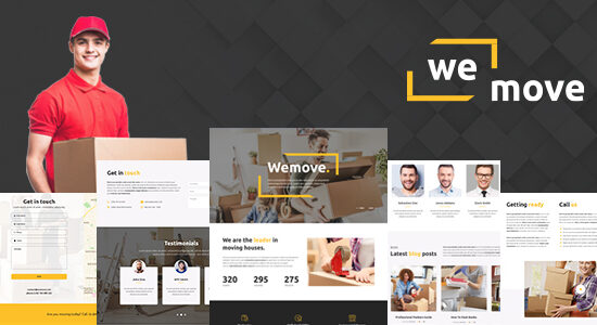 WeMove - Chủ đề WordPress Chuyển nhà & Hậu cần