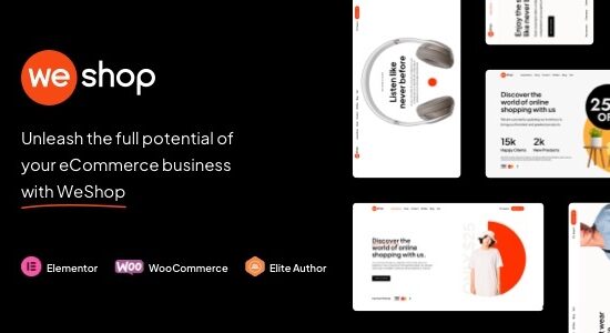 WeShop - Multipurpose WooCommerce Theme