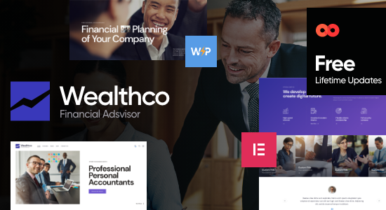 WealthCo | Chủ đề WordPress tư vấn tài chính và kinh doanh