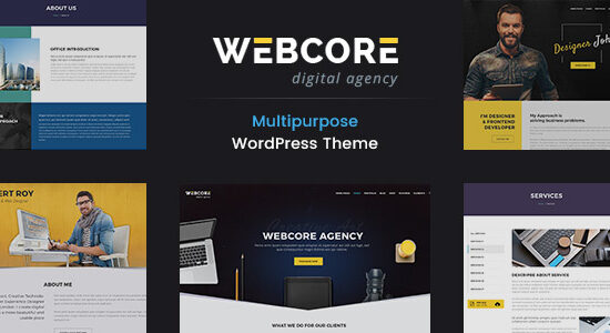 Webcore - Chủ đề WordPress về danh mục đầu tư và đại lý