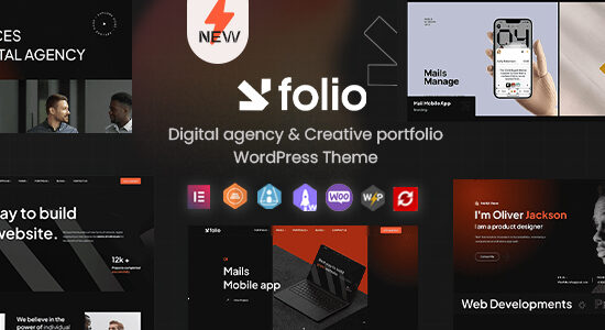 Webfolio - Creative Portfolio & Digital Agency WordPress Elementor Theme