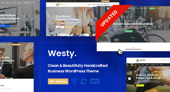 Westy - Chủ đề WordPress đa mục đích đáp ứng