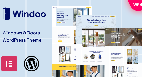 Windoo - Chủ đề WordPress dành cho Windows & Doors