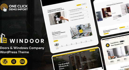 Windoor - Chủ đề WordPress của Doors & Windows Company