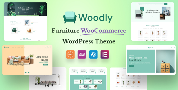 Woodly - Chủ đề nội thất hoạt hình và thủ công WooC Commerce