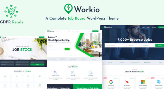 Workio – Chủ đề WordPress của bảng việc làm