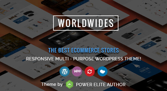 WorldWides - Chủ đề WooC Commerce đa năng