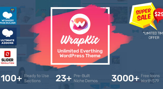 WrapKit | Bộ công cụ chủ đề WordPress