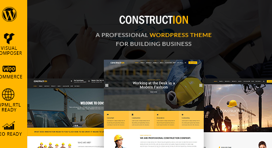 Xây dựng - Xây dựng & Cải tạo Theme WordPress