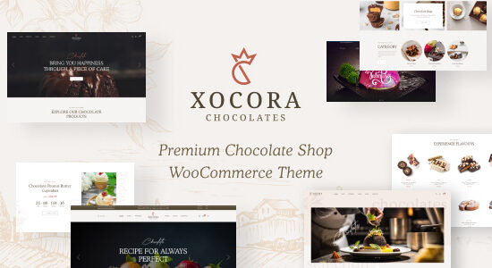 Xocora - Chủ đề WordPress WooC Commerce của Food Bakery