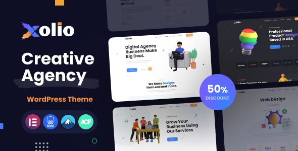 Xolio - Chủ đề WordPress cho Cơ quan sáng tạo & danh mục đầu tư
