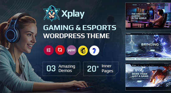 Xplay - Chủ đề WordPress về trò chơi và thể thao điện tử