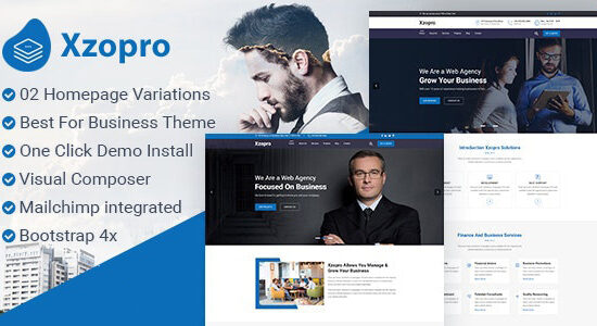 Xzopro - Chủ đề WordPress Tài chính và Kinh doanh