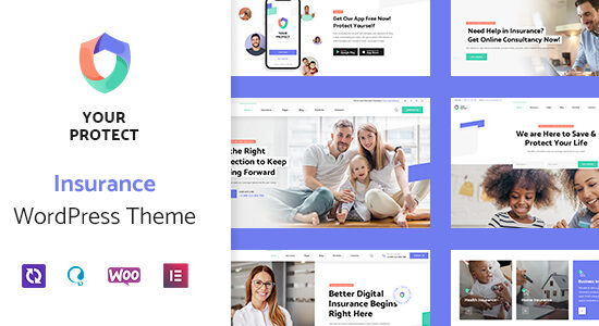 YourProtect - Chủ đề WordPress về Bảo hiểm & Tài chính