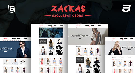 Zackas – Chủ đề WordPress thời trang WooC Commerce