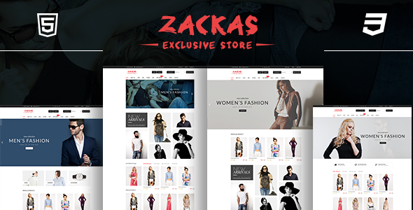 Zackas – Chủ đề WordPress thời trang WooC Commerce