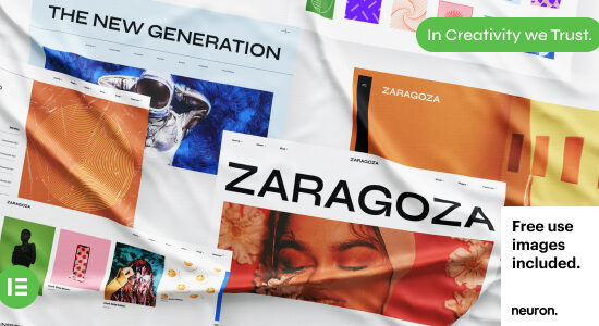 Zaragoza - Creative Portfolio WordPress Theme