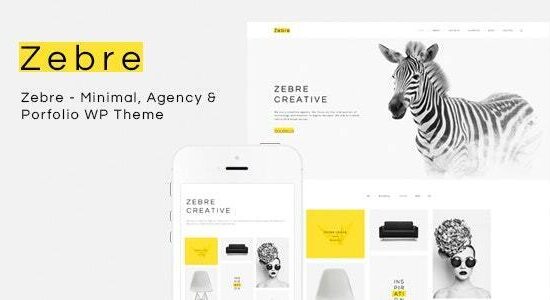 Zebre - Chủ đề WP tối thiểu dành cho Freelancer & Agency