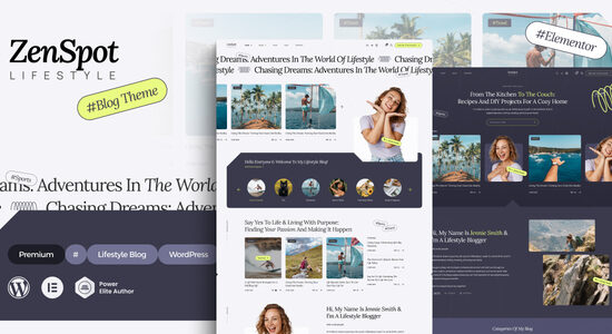 ZenSpot - Chủ đề WordPress cho blog LifeStyle