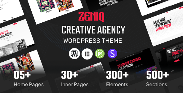 Zeniq - Chủ đề WordPress cho Cơ quan sáng tạo & danh mục đầu tư + RTL