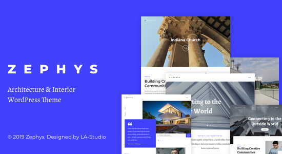 Zephys - Chủ đề WordPress về kiến ​​trúc