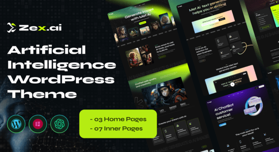 Zex - Ai Image Tạo chủ đề WordPress