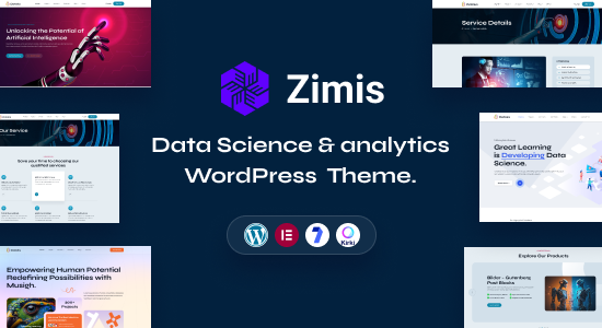 Zimis - Chủ đề WordPress về Khoa học & Phân tích Dữ liệu