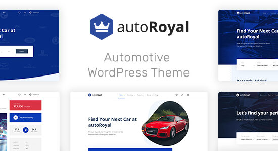 autoRoyal - Chủ đề WordPress về ô tô