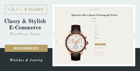 eClassy - Chủ đề WordPress thương mại điện tử Classy Pro