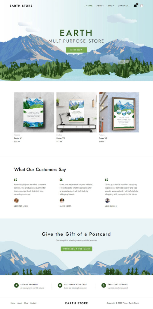 Planet Earth Store