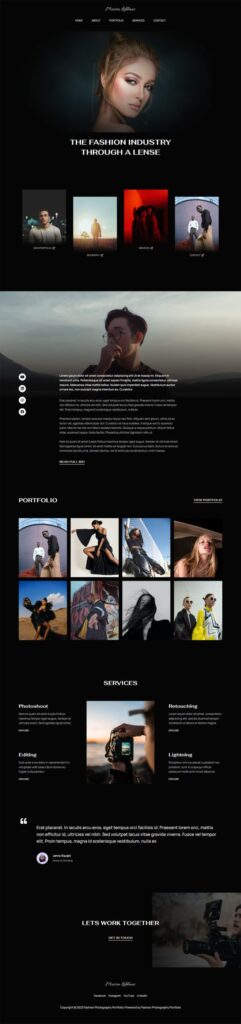 Fashion Photography Portfolio