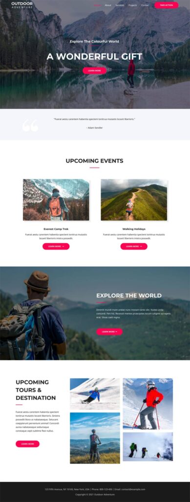 Outdoor Adventure