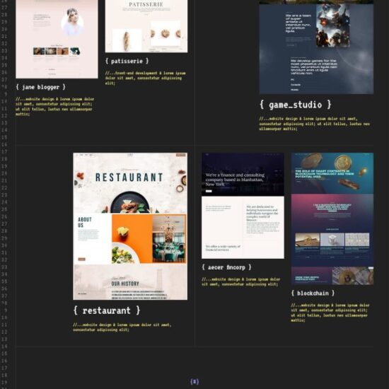 Danh mục nhà phát triển web