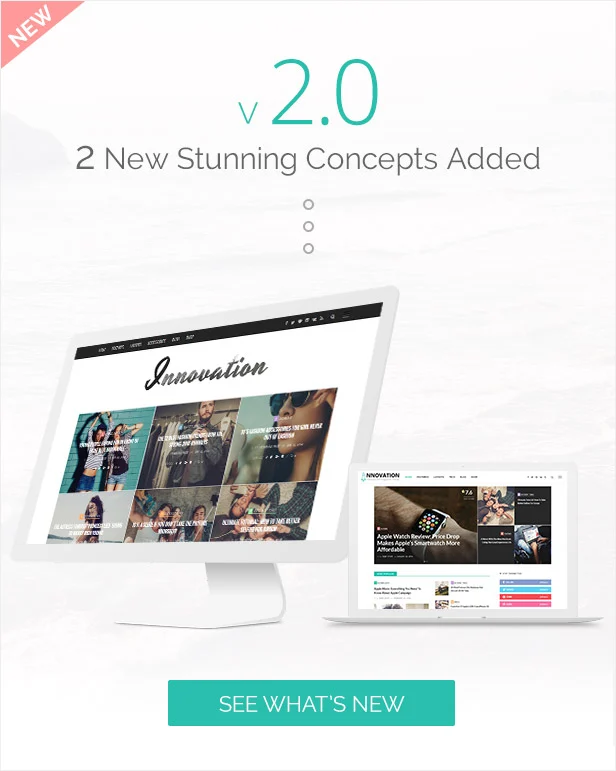 Innovation: Multi-Concept News, Magazine & Blog Theme - 2