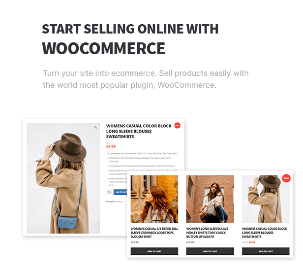 WooCommerce supported