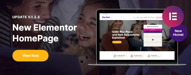  New Elementor Homepage